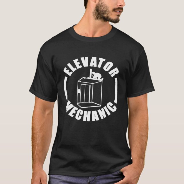 Underhåll av höjdmekanisk tjänst 1 t shirt (Framsida)