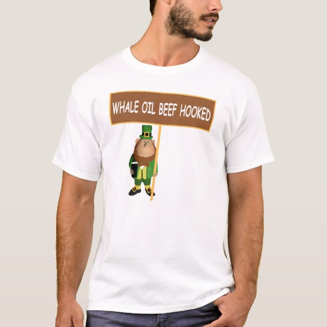 Underhållande irländskt troll tee shirt (Framsida)