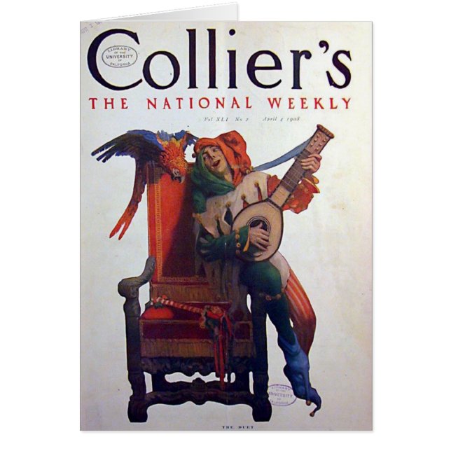 Underhållande kort för gyckelmakare (Framsidan)