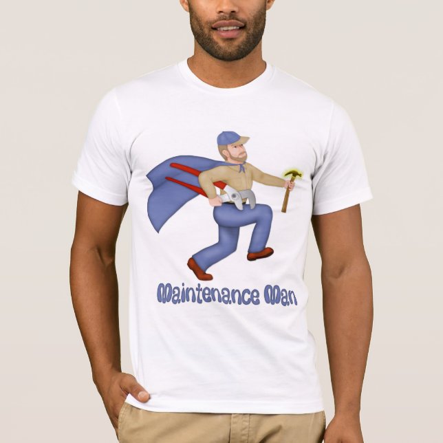 Underhållman Tee Shirt (Framsida)