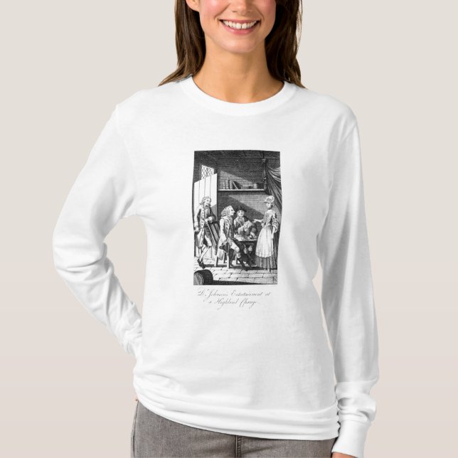 Underhållning för Dr Johnsons Tee Shirt (Framsida)
