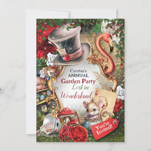 Underhållningfestinladan Inbjudningar (Framsida)