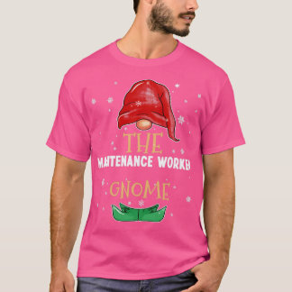 Underhållsarbetarens Gnome-familj matchar Chris T Shirt