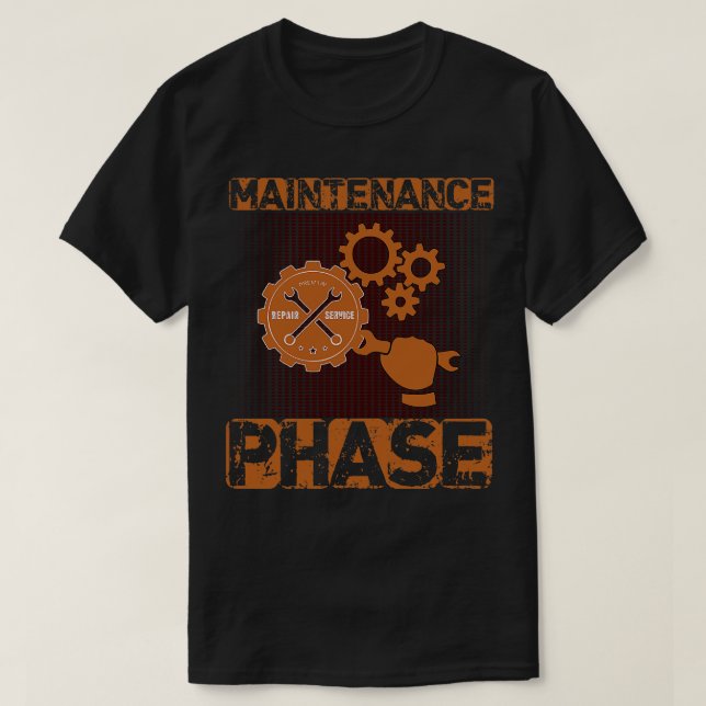 Underhållsfas 3 t shirt (Design framsida)