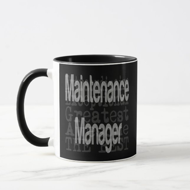 Underhållshanteraren Extraordinaire Mugg (Vänster)