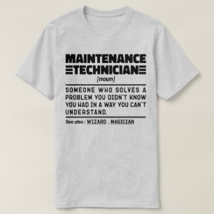 Underhållstekniker Noun Handyman Specialist T Shirt