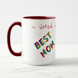 Underhandsutskrift av bästa Mamma- Anpassa Mugg