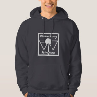 Underhusig Äventyr White Spotlight-Logotyp Hoodie