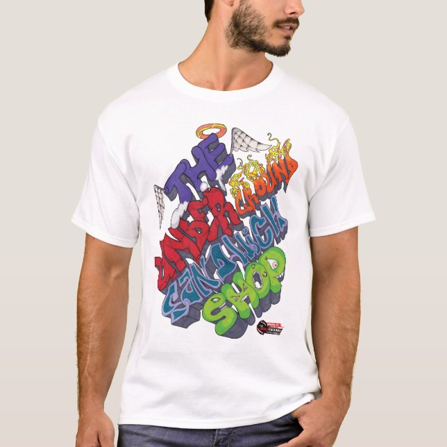 Underjordisk grafittiskjorta t-shirt (Framsida)