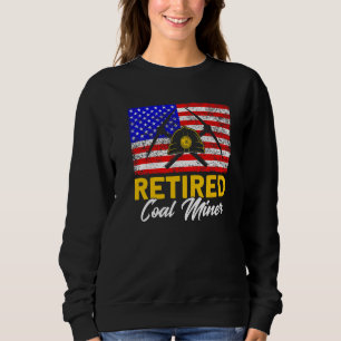 Underjordisk gruvdrift Pensionerad amerikansk kolg T Shirt