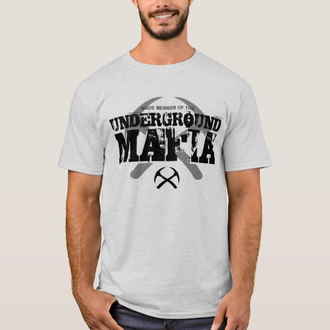 UNDERJORDISK MAFFIA TEE (Framsida)
