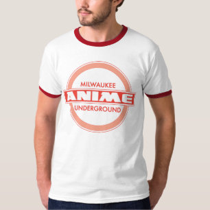 Underjordisk röd utslagsplats för Milwaukee Anim T-shirt