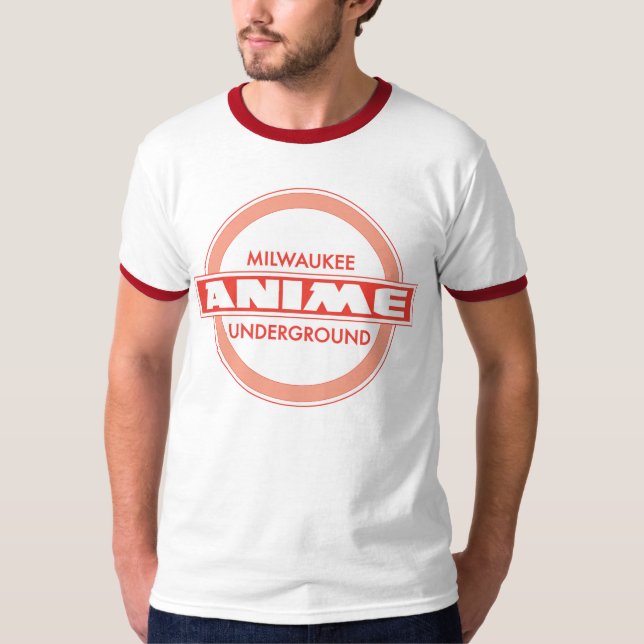 Underjordisk röd utslagsplats för Milwaukee Anime! T-shirt (Framsida)