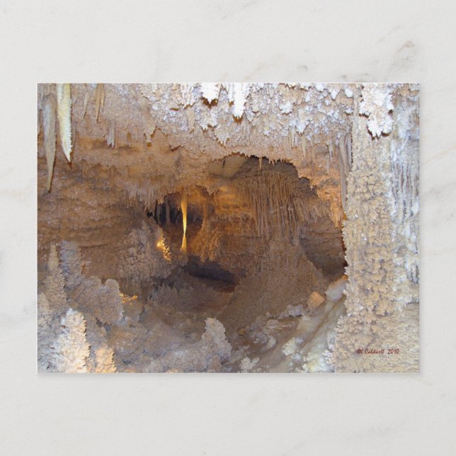 Underjordisk skönhet vykort (Framsida)