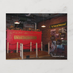 Underjordiska Atlanta-postkort Vykort