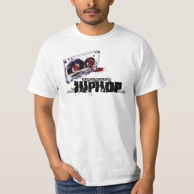 Underjordiska HipHop Tee Shirt (Framsida)