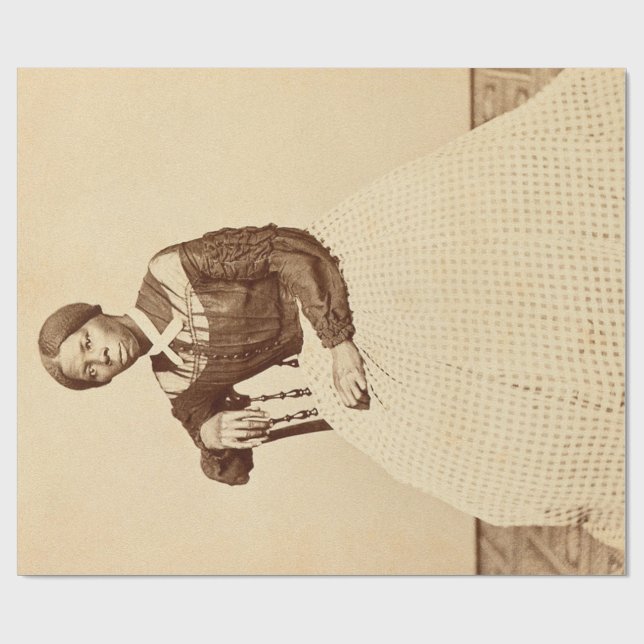 Underjordiska järnvägsekolitionisten Harriet Tubma Presentpapper (Platt)