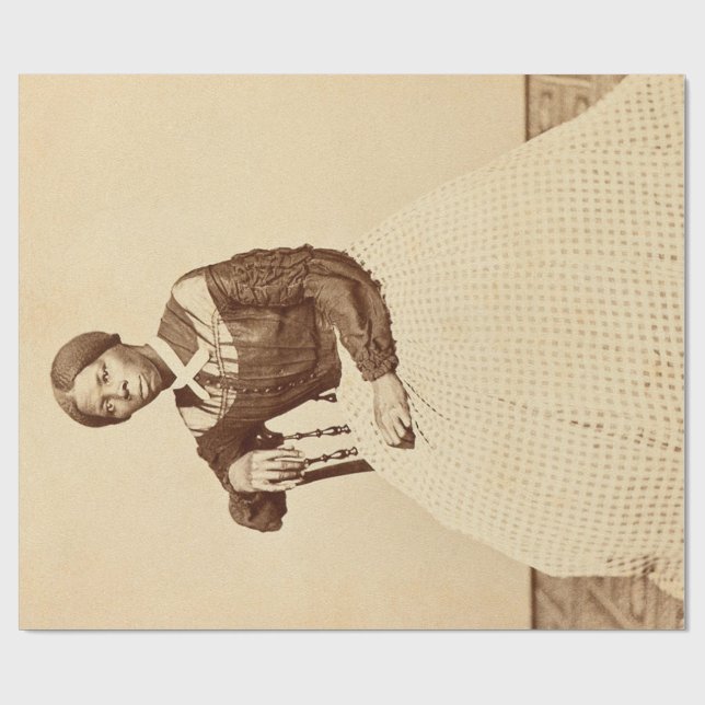 Underjordiska järnvägsekolitionisten Harriet Tubma Presentpapper (Platt)