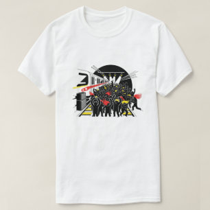 Underjordiska konsert i Sten i Metro Station Illus T Shirt