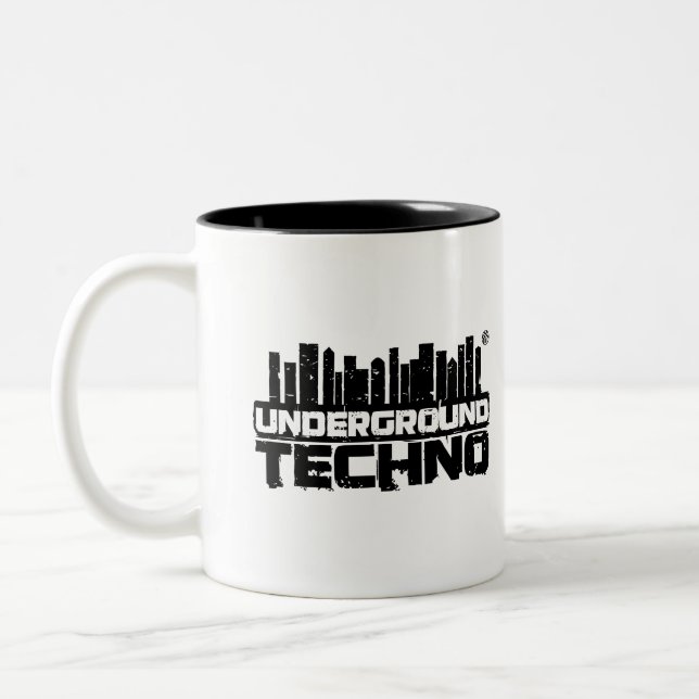 Underjordiska Techno - mugg (Vänster)