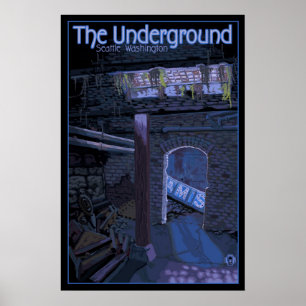 Underjordiska turer - Pionertorget, Poster i Seatt