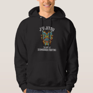Underkastelsens Grappling Jiu Jitsu Foo Dog Hoodie