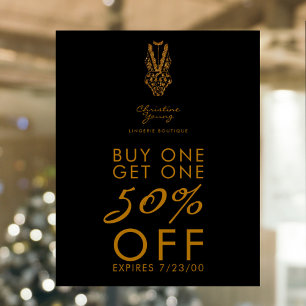 Underkläder Store Lingerie Boutique Sale Propositi Poster