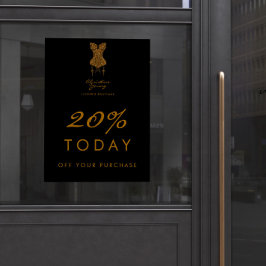 Underkläder Store Lingerie Boutique Sale Propositi Poster