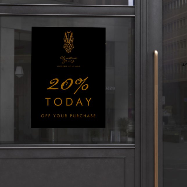 Underkläder Store Lingerie Boutique Sale Propositi Poster (Skapare uppladdad)