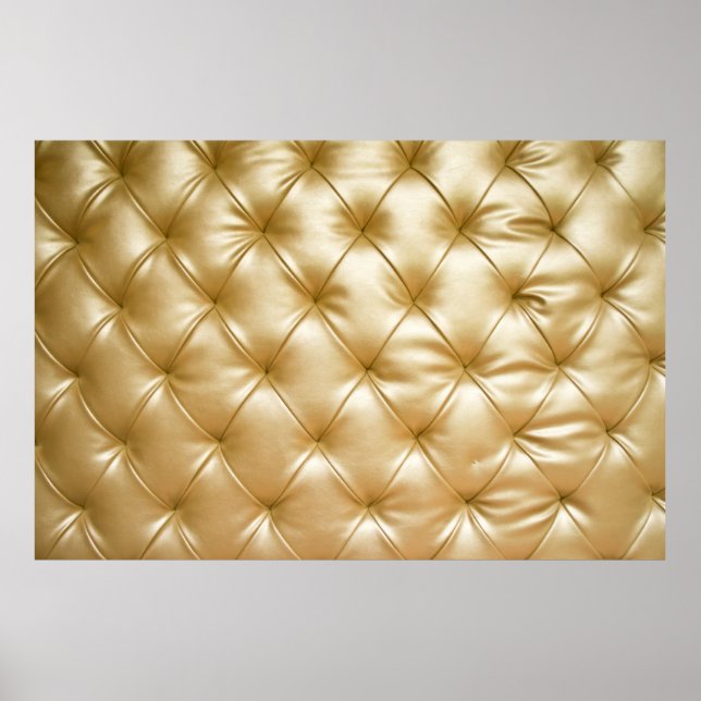 Underklädnad av läder, luxuriskt soffa, mönster ba poster (Framsidan)