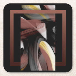 Underlägg Abstrakt Trend Insida Decor Black White