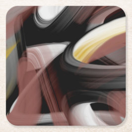 Underlägg Abstrakt Trend Insida Decor Black White