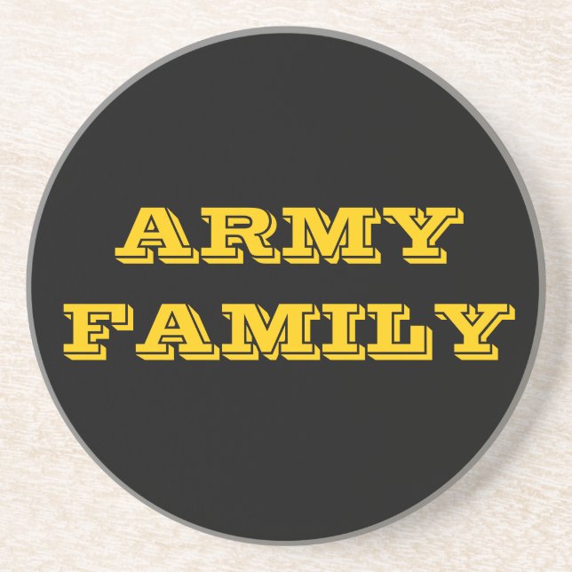 Underlägg arméfamilj (Framsidan)