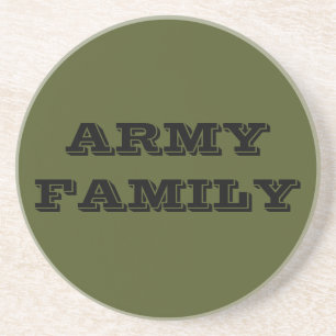 Underlägg arméfamilj sandsten