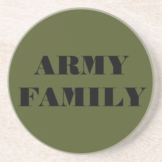 Underlägg arméfamilj sandsten (Framsidan)