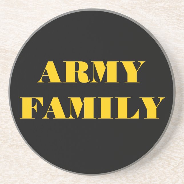 Underlägg arméfamilj sandsten (Framsidan)