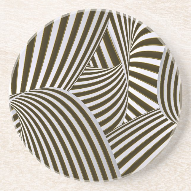 underlägg av 3D-twists Sandstone (Framsidan)