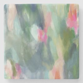 Underlägg av abstrakt Art Stone