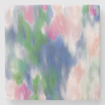 Underlägg av abstrakt Art Stone