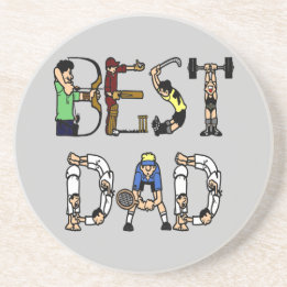 Underlägg av bästa Pappa-idrottstext Sandsten