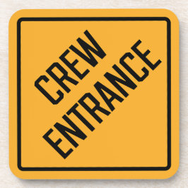 Underlägg av besättningsingång, hård plast