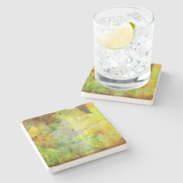 Underlägg av druvor och Löv kalksten