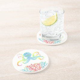 Underlägg av färglös bläckfisk