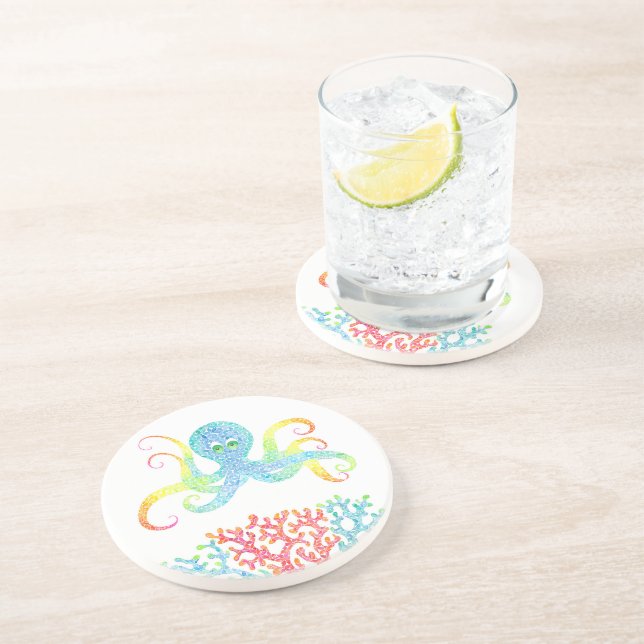 Underlägg av färglös bläckfisk (Sidan)