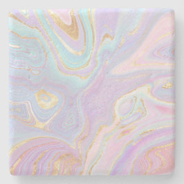 underlägg av flytande marmor