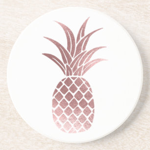 Underlägg av guldfetter från ro ananas