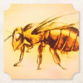 Underlägg av gult, realistiskt Teckning Papper