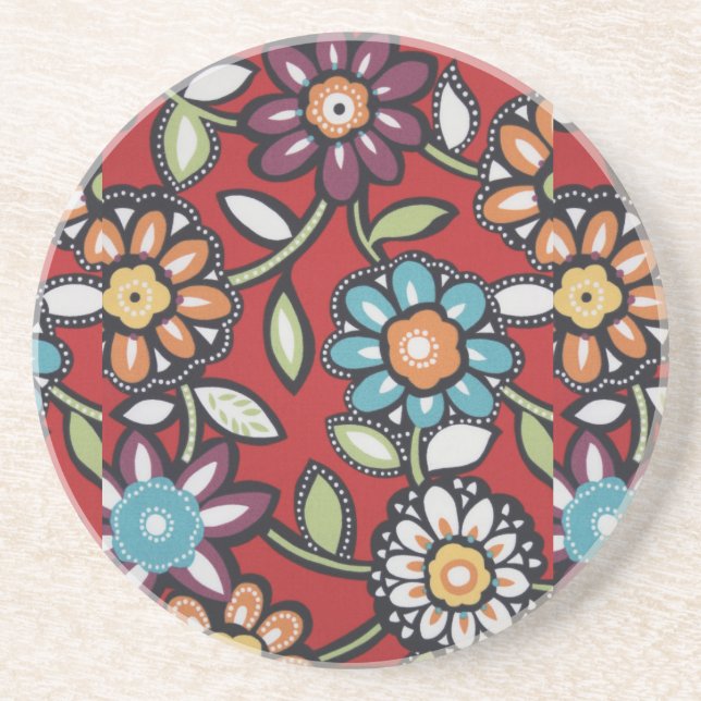 underlägg av hippie-blomma sandsten (Framsidan)