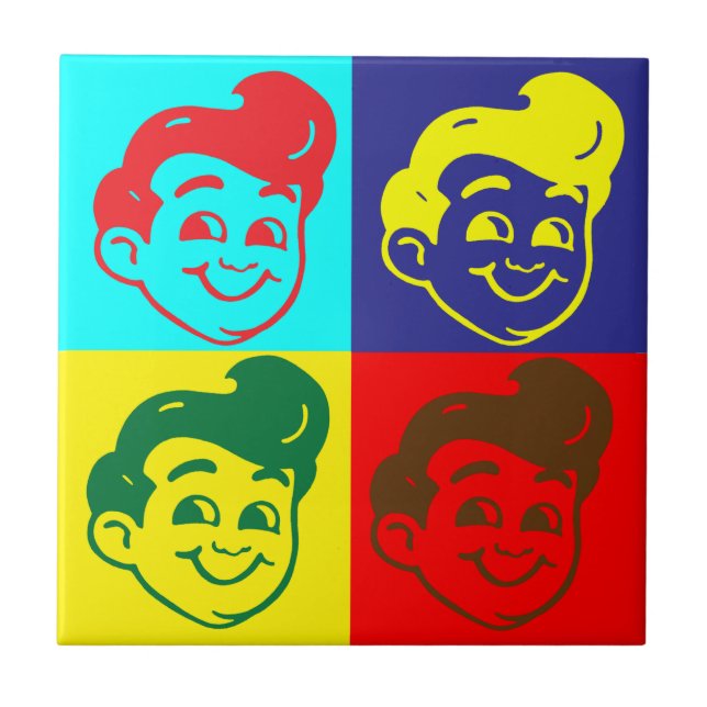 Underlägg av keramiska plattor i Stil (Framsidan)