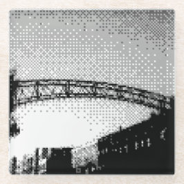 underlägg av nordligt glas i kort